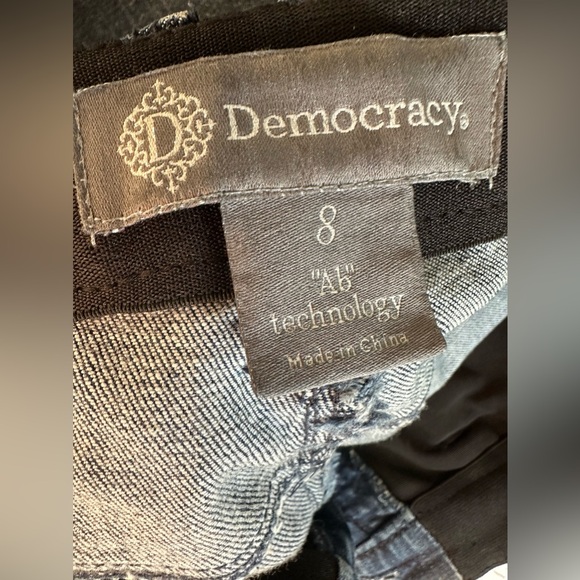 Women’s denim democracy-Blue Size 8 (10)little stretch-Good condition - Picture 5 of 9